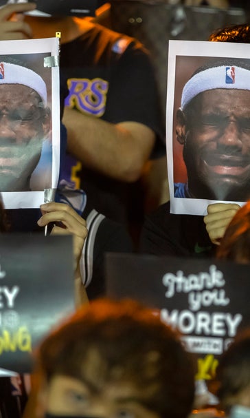 Column: Clumsy words tarnish the LeBron brand